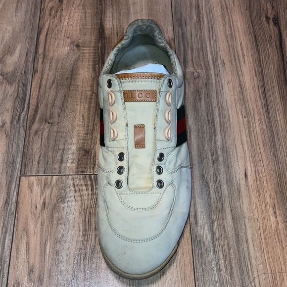 Gucci Classic men’s sneaker LEFT SHOE ONLY Logo GG luxury - Picture 2 of 16